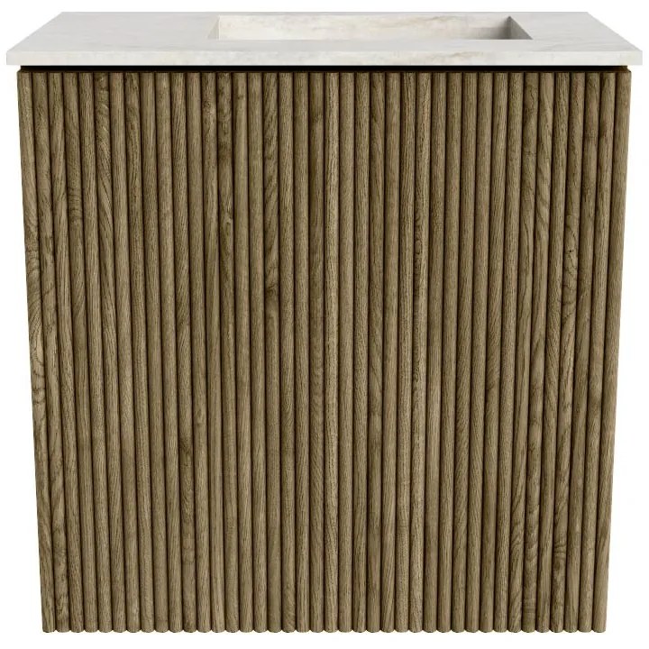 Mondiaz Joya DLux 40cm toiletmeubel dusk met wastafel faye rechts zonder kraangat ostra