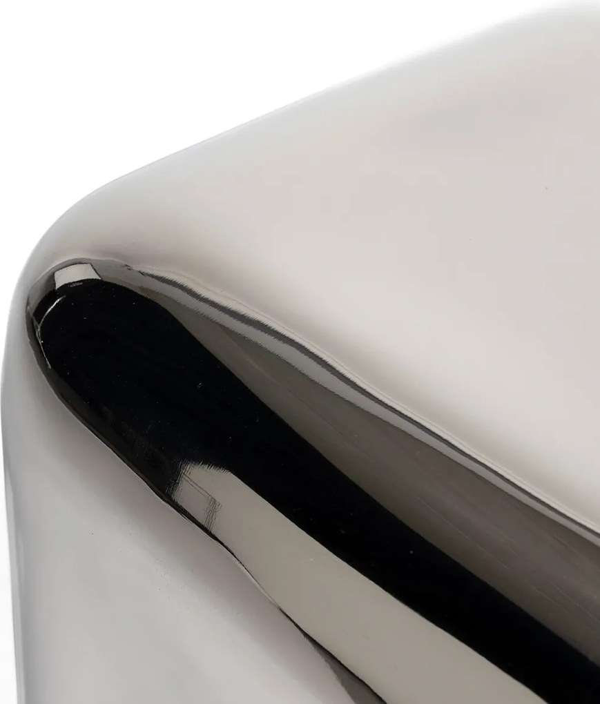 Zuiver Creek Design Bijzettafel Chroom - 29 X 29cm.