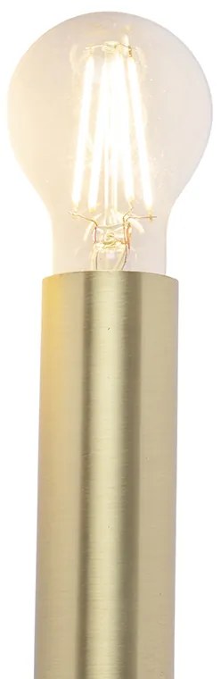 Hotel Chique wandlamp goud 2-lichts -Tubi Art Deco E27 Binnenverlichting Lamp
