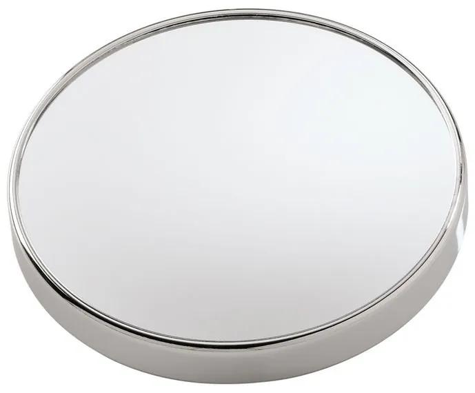3x Vergrotende spiegel met zuignappen, chroom