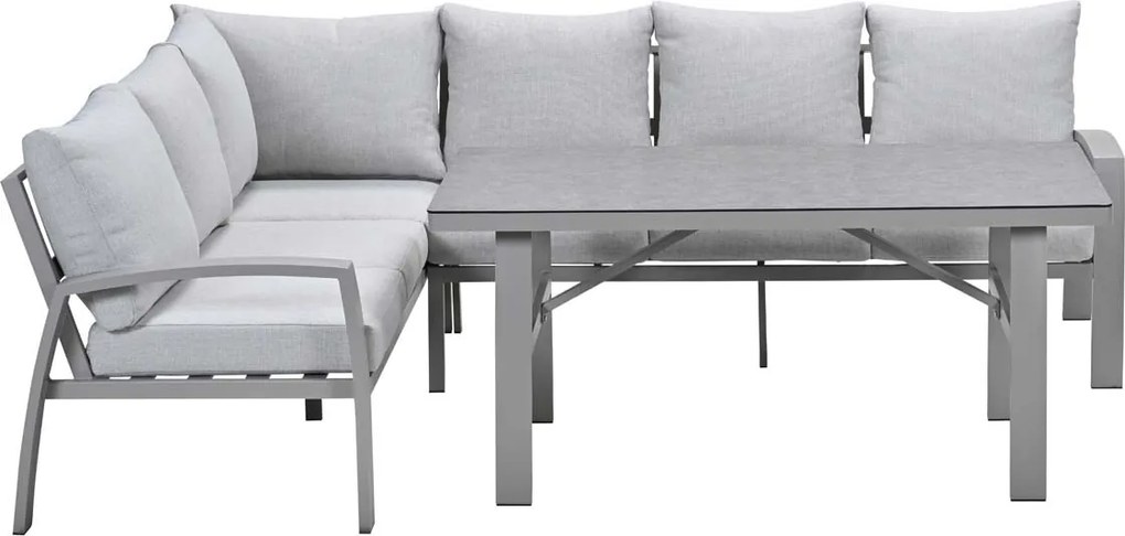 Garden Impressions Cameron lounge dining set 3-delig links - valley sand