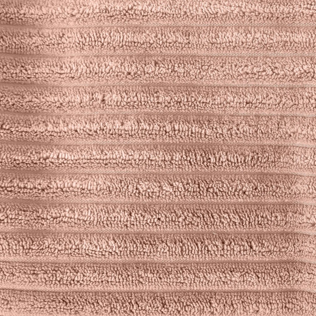 Cloudy Cord Zitzak Stoel + Poef - Roze