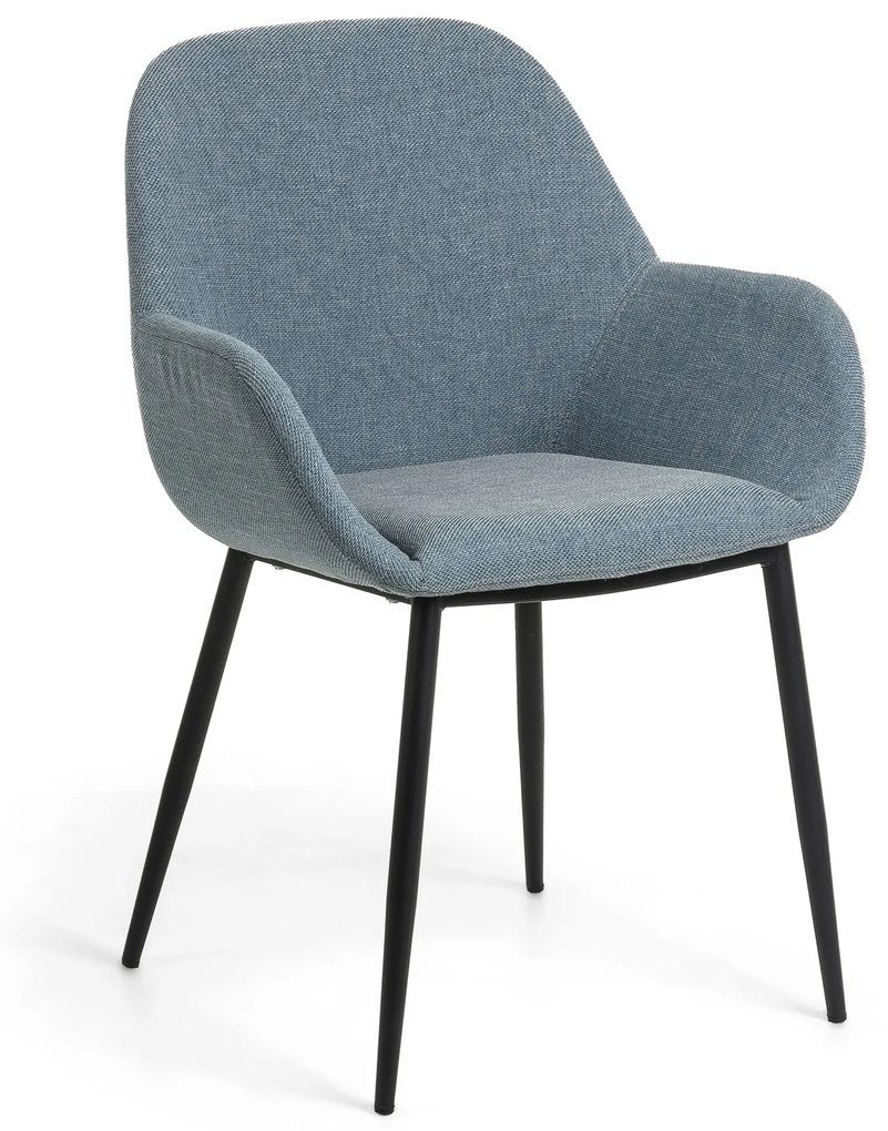 Kave Home Konna Armstoel Blauw