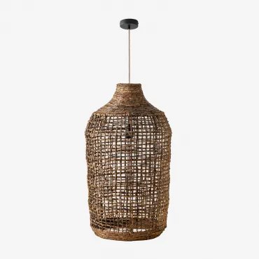 Plafondlamp Arantxa Natuurlijk - Zwart & Ø40 Cm Arantxa - Sklum