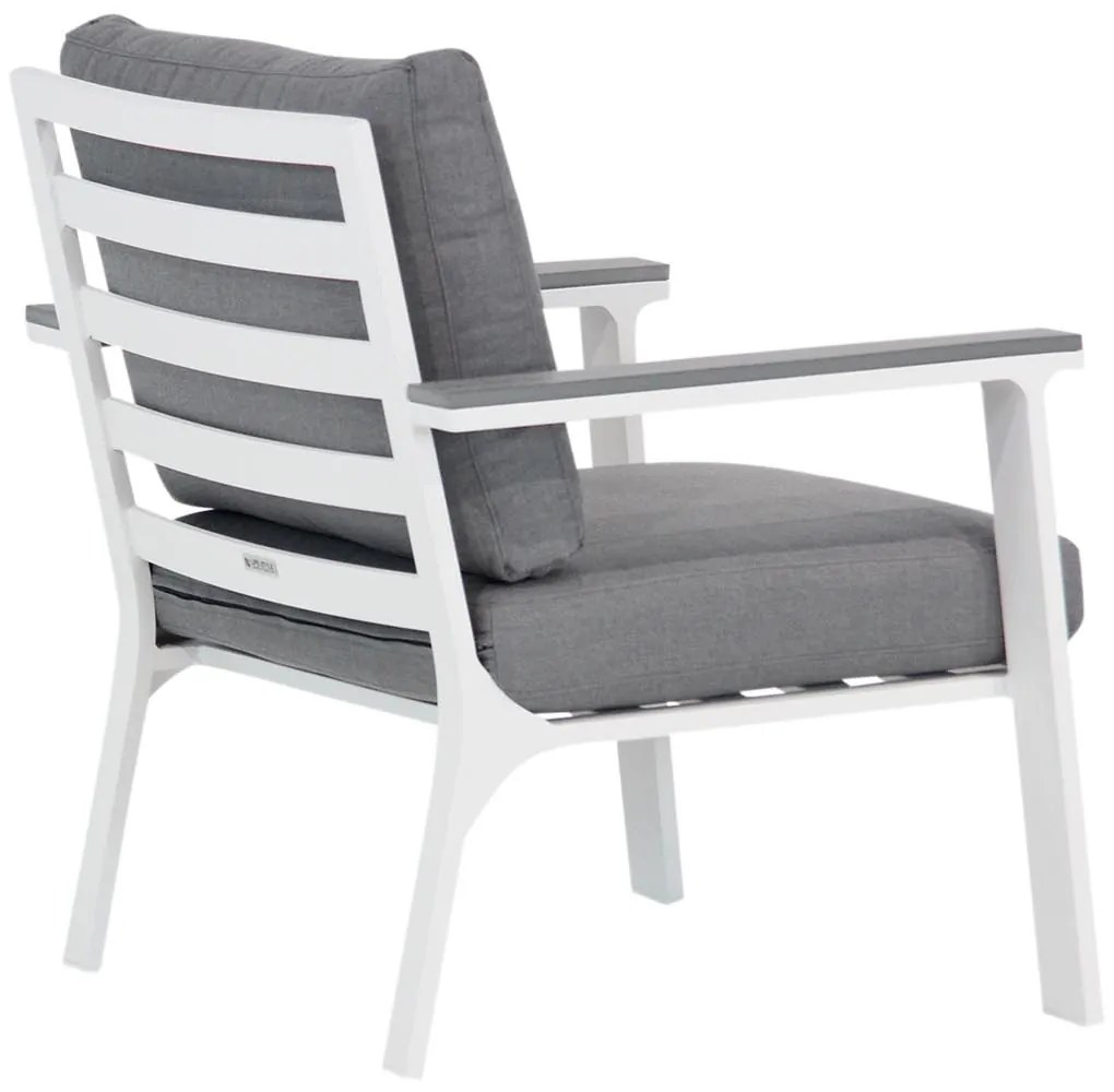 Hoek loungeset 6 personen Aluminium Wit  Lifestyle Garden Furniture Palazzo