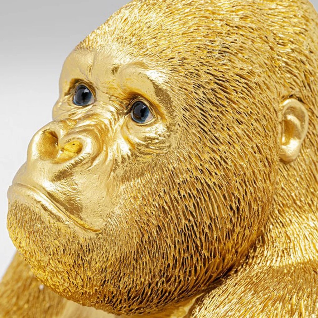 Gouden Gorilla Met Dienblad