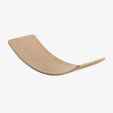 Gebogen Houten Plank Woddi Kids Natuurlijk Hout - Sklum