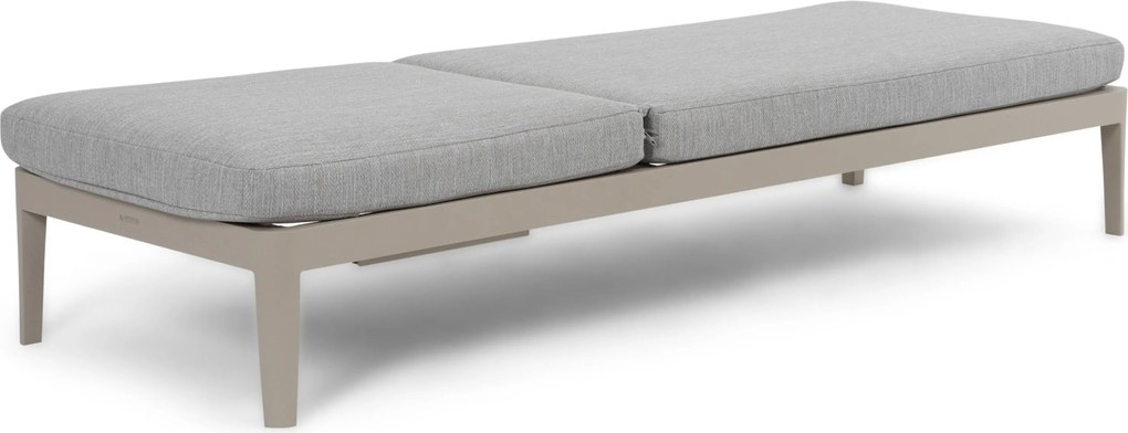 Lifestyle Garden Furniture Mateo Ligbed Met Kussen Loft/earth Aluminium Taupe