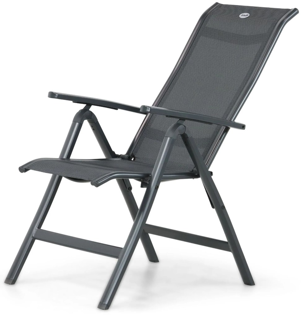 Tuinset 6 personen 210 cm Aluminium/textileen Grijs Hartman Alice/Venustas