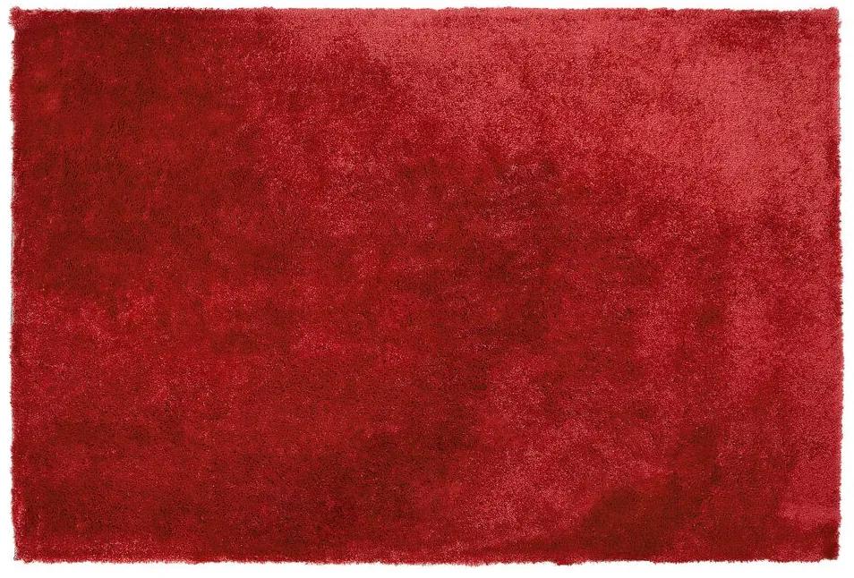 Vloerkleed rood 140 x 200 cm EVREN Beliani