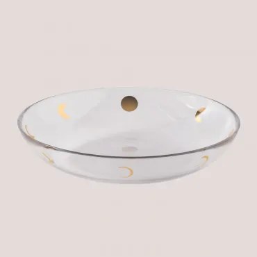 Set Van 4 Diepe Glazen Borden Exton Transparant - Sklum