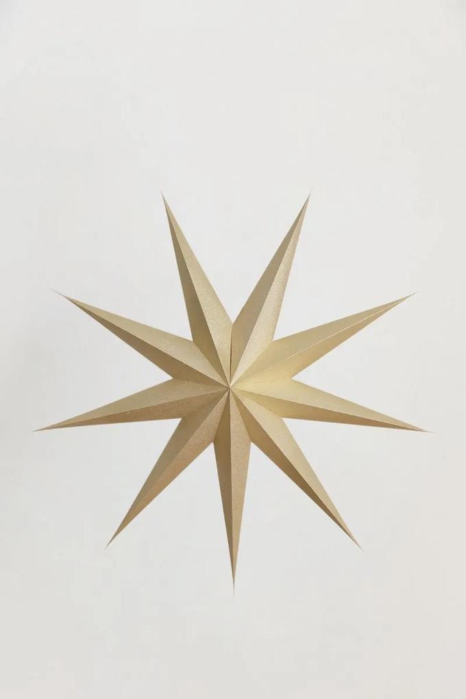Kerstdecoratie gouden ster (150 cm)