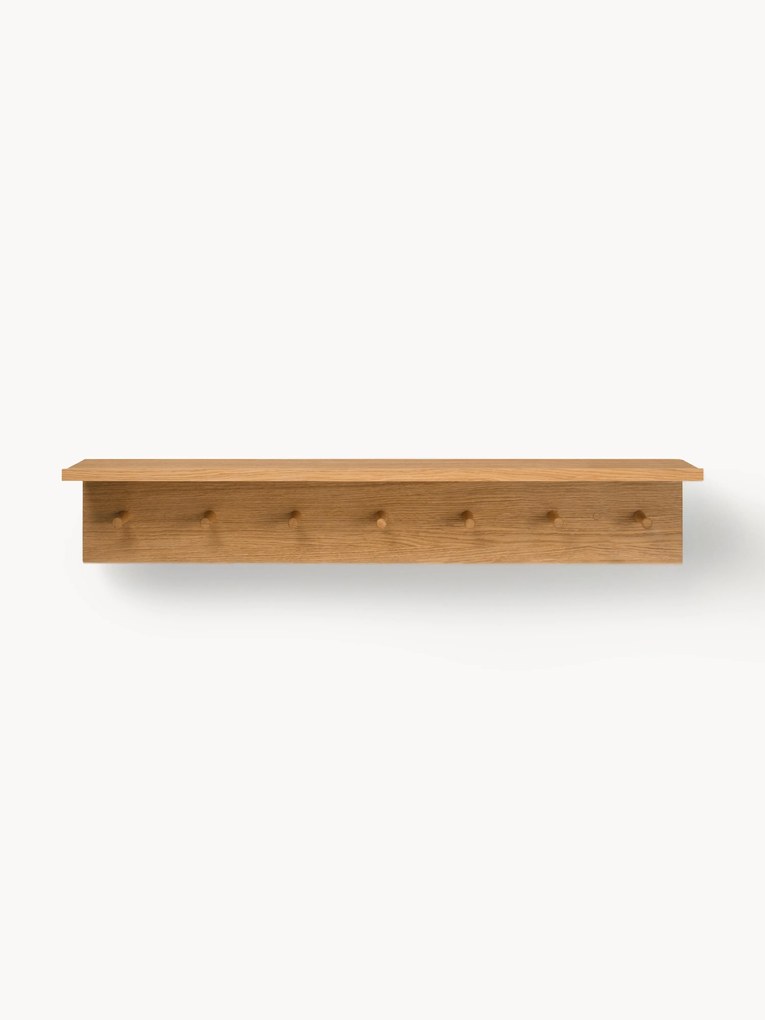 Houten wandkapstok Place, B 105 cm