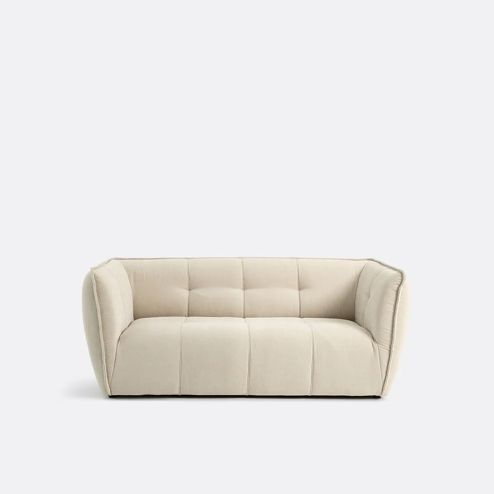 2-zits bank van gemêleerd polyester, Simone