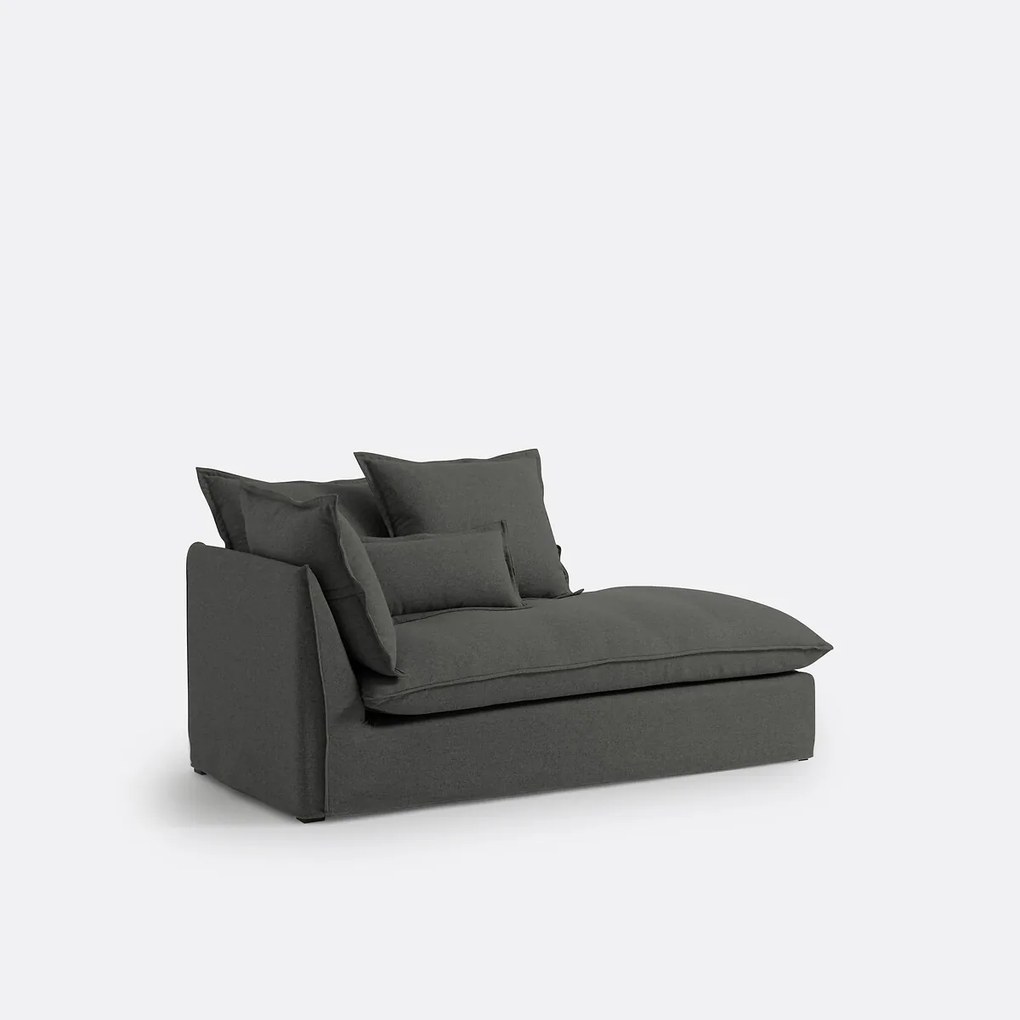 Loungestoel, afneembare hoes, in polyester, ODNA