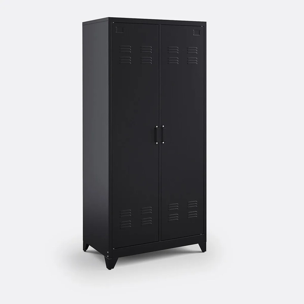 Metalen kast, 2 deuren, Hiba