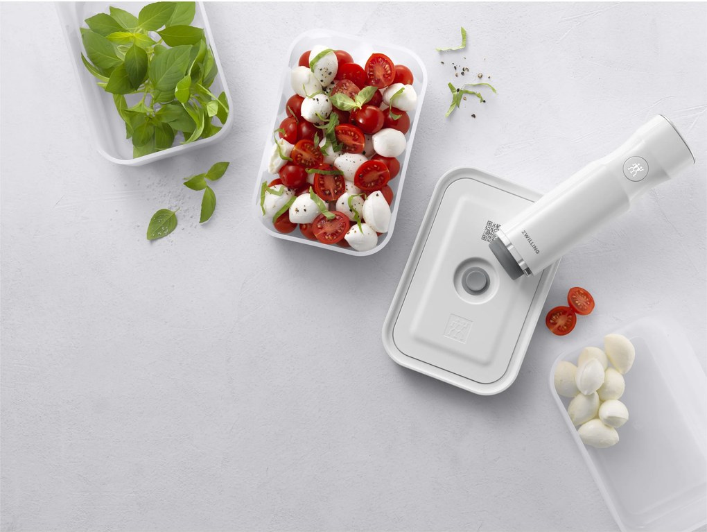 ZWILLING Fresh & Save Vacuümdozenset, S/M/L / 3-delig, Kunststof, semitransparant-Grijs - Fresh & Save - ZWILLING