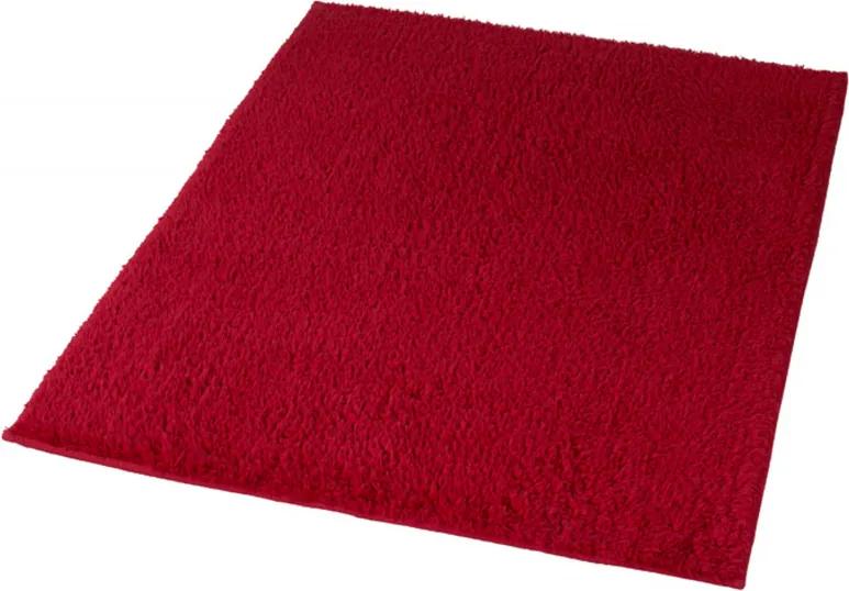 Kansas badmat b70xd120xh1,5 cm, robijn rood