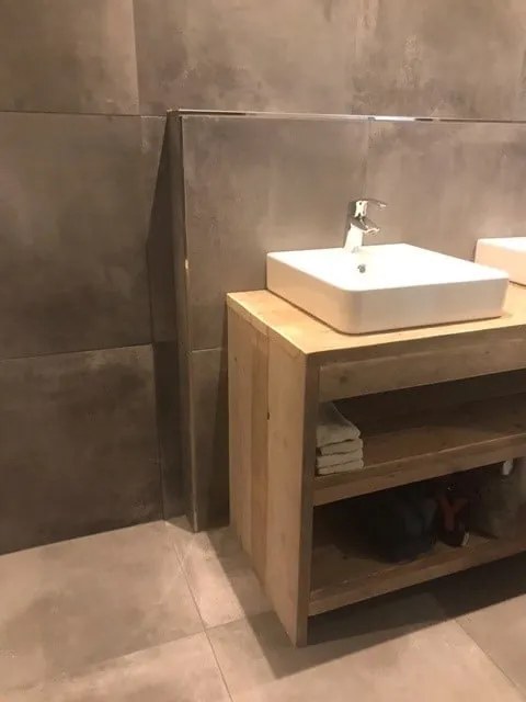 Vloertegel 60x60 Cm Maddof Antraciet Betonlook NR99