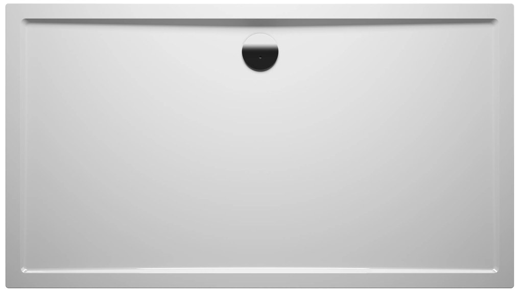 Riho Davos rechthoekige douchebak 160x90cm wit glans