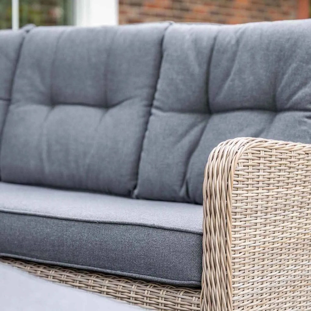 Garden Impressions Nova lounge dining set 5-delig - mystic grey