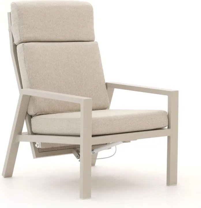 Lounge tuinstoel | Manifesto  Alzano | Aluminium | Taupe | Verstelbaar | Kees Smit Tuinmeubelen