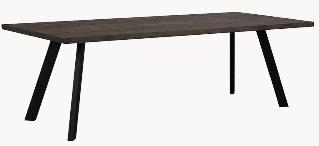 Eettafel Fred met eikenhouten tafelblad