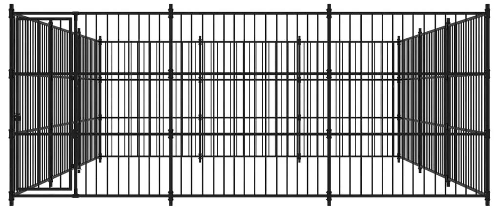 vidaXL Hondenkennel voor buiten 450x450x185 cm