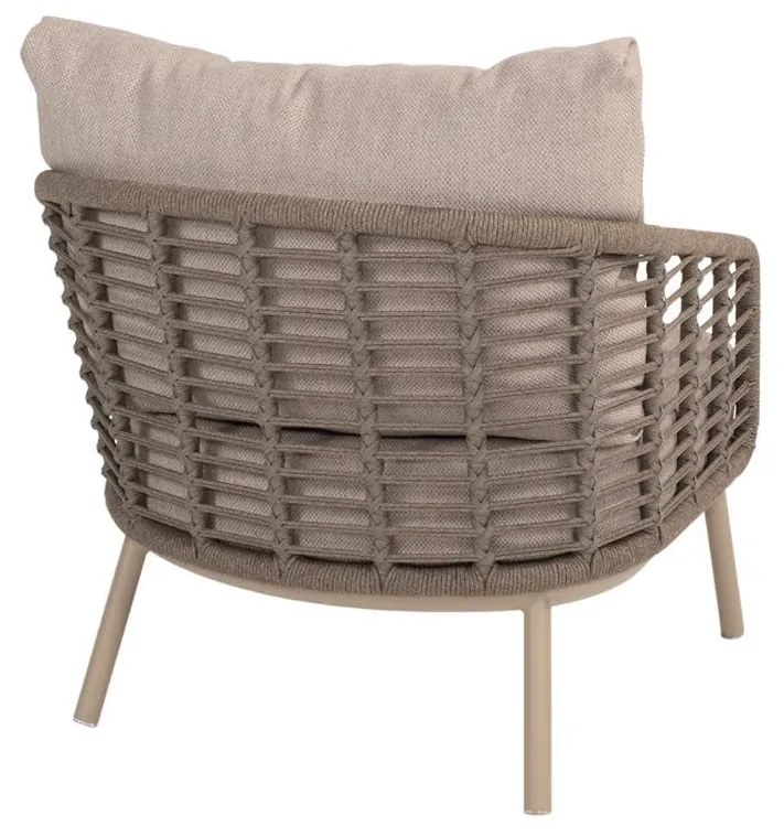 Taste by 4 Seasons Puglia loungeset latte Loungeset   taupe weerbestendig