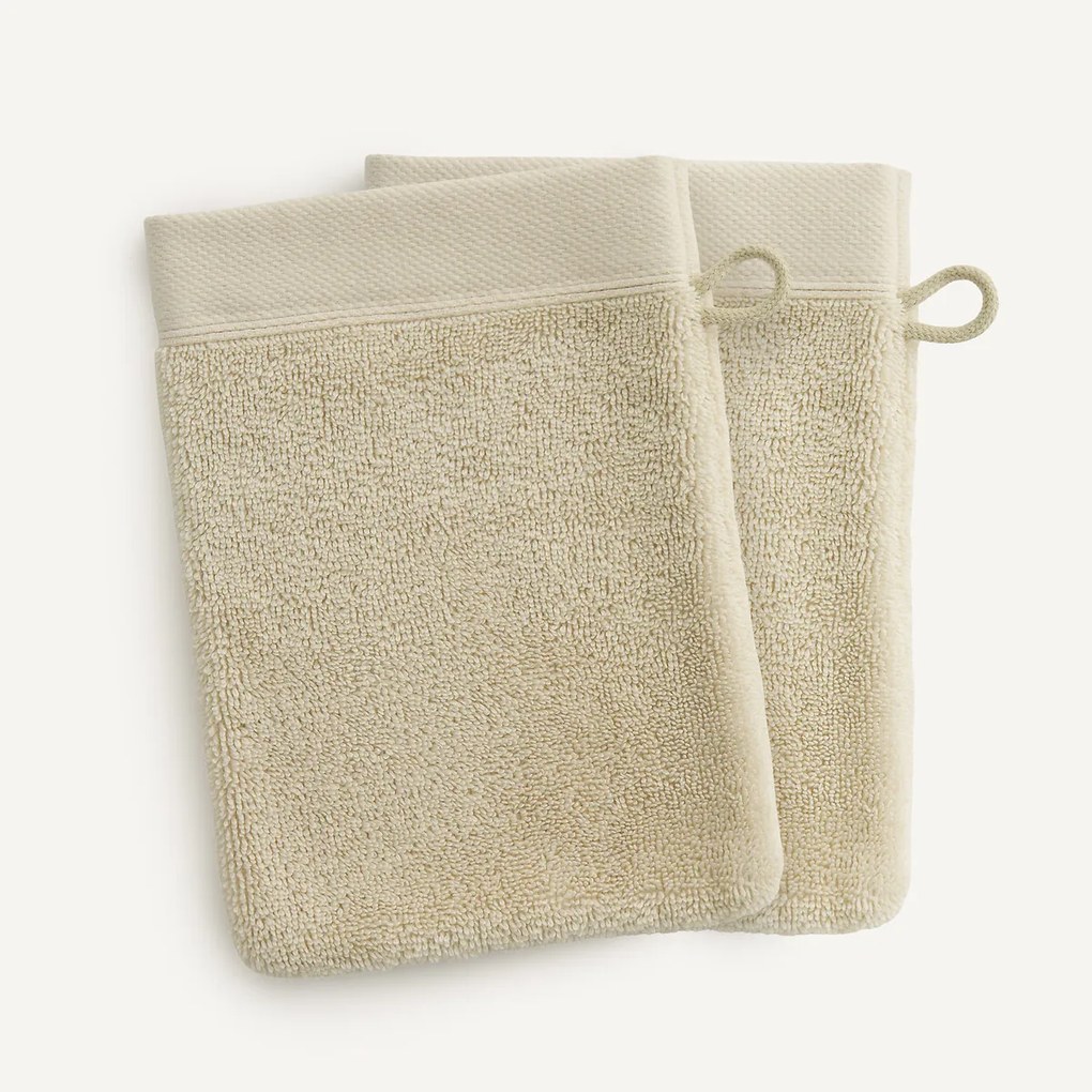 Set van 2 washandjes, 700 g/m², LEON