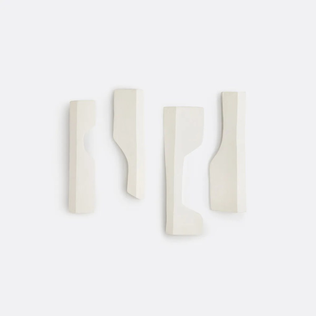 Set van 4 wanddecoraties, 3D, Synka