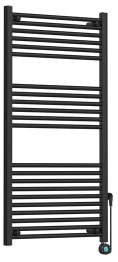 Rosani Avant Elektrische radiator - 120x60cm - 600watt - mat zwart AF-CN0009