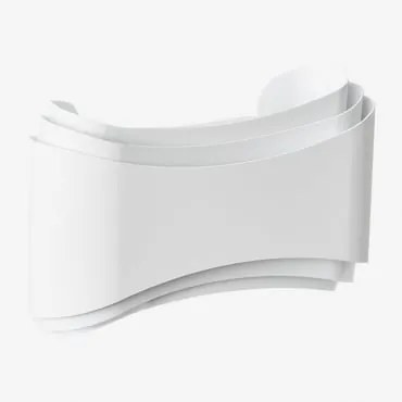 Harnet Aluminium Led-buitenwandlamp Wit - Sklum