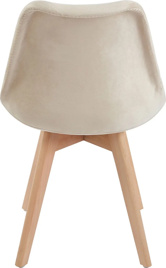 Set 4 Synk Fluwelen Stoelen