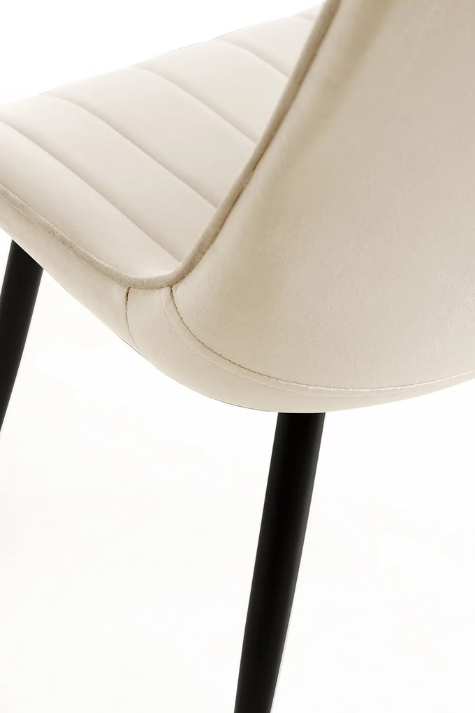 Set van 2 Lene Fluwelen Stoelen