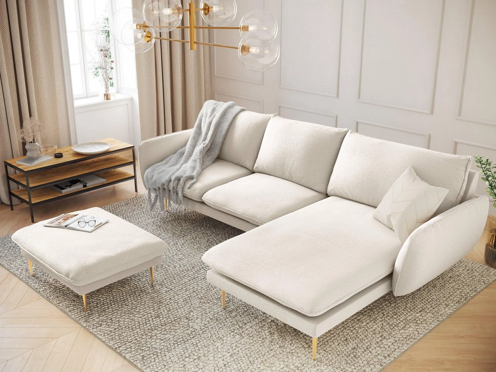 Hoekbank Vienna rechts bouclé | Cosmopolitan Design