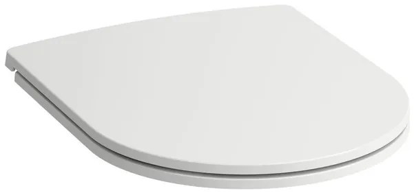 Laufen Pro closetzitting slimseat 44.5x37x4.5 + softclosing+quickrel. Wit h8989660000001
