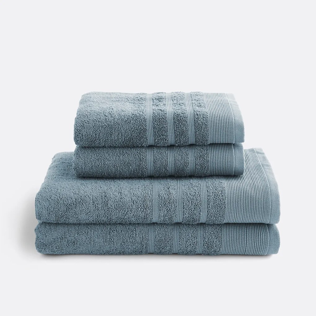 Set van 4 badstof handdoeken 600 g, ZAVARA