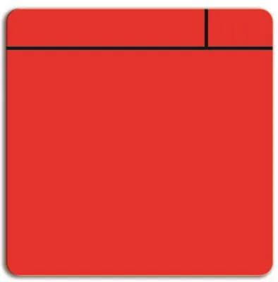 Beschrijfbare magneet voor whiteboards - Post-it - Rood