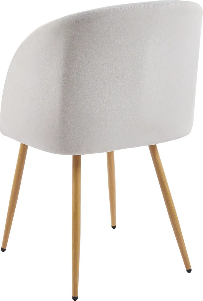 Set 6 Velt Stoffen Stoelen