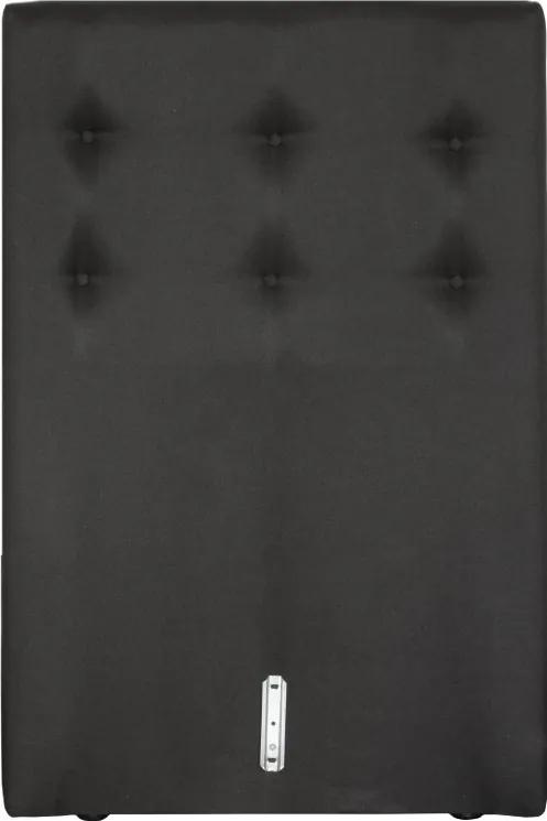 Boxspring hoofdbord | stof Inari antraciet 96 | 90 cm geknoopt