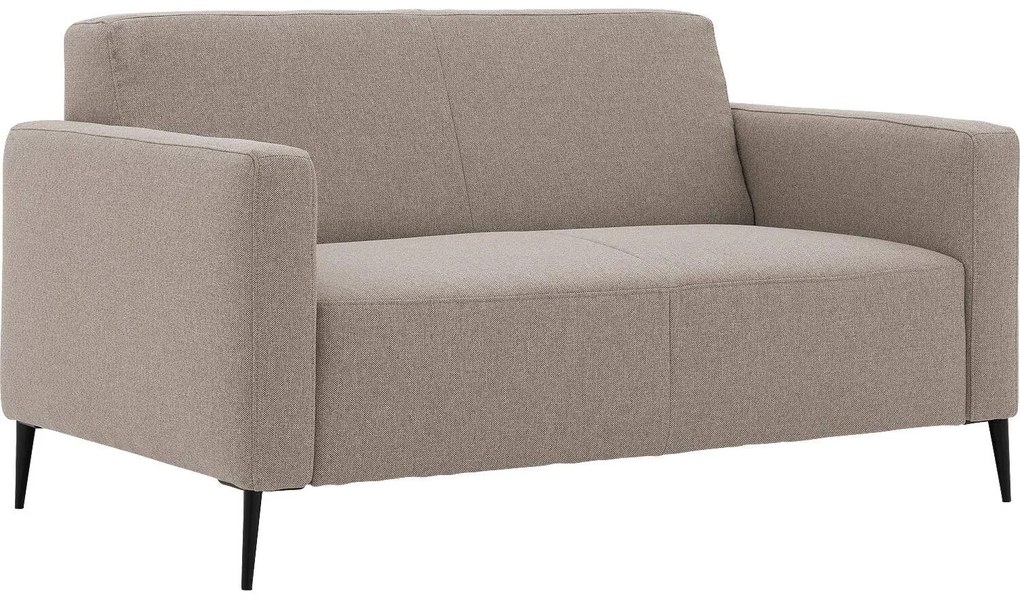 Goossens  Key West grijs, stof, 2-zits, modern design