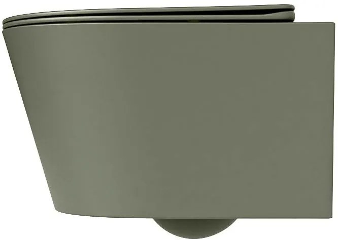 Mondiaz Lavie toiletpot randloos met softclose zitting army