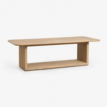 Rectangulaire Tuin Tafel 265x120 Van Acaciahout Siena Lichte Acaciekleur - Sklum