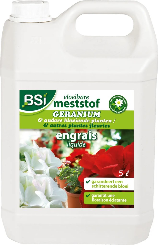 BSI vloeibare meststof voor geranium - 5 l
