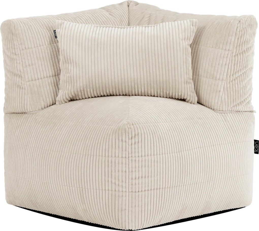 Noa Modulair Hoekelement Corduroy - Stone