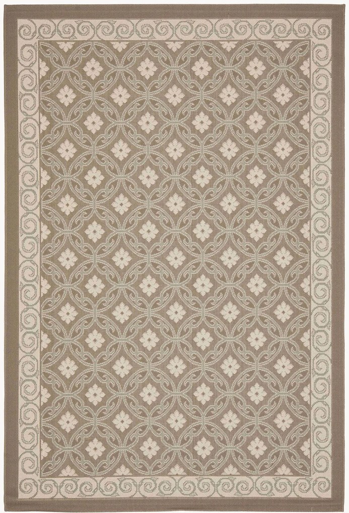 In- & outdoor laagpolig vloerkleed Theodore