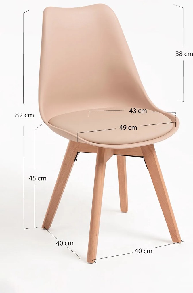 Set 4 Synk Basic Stoelen