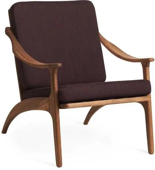 Warm Nordic Lean Back fauteuil teak Balder 382