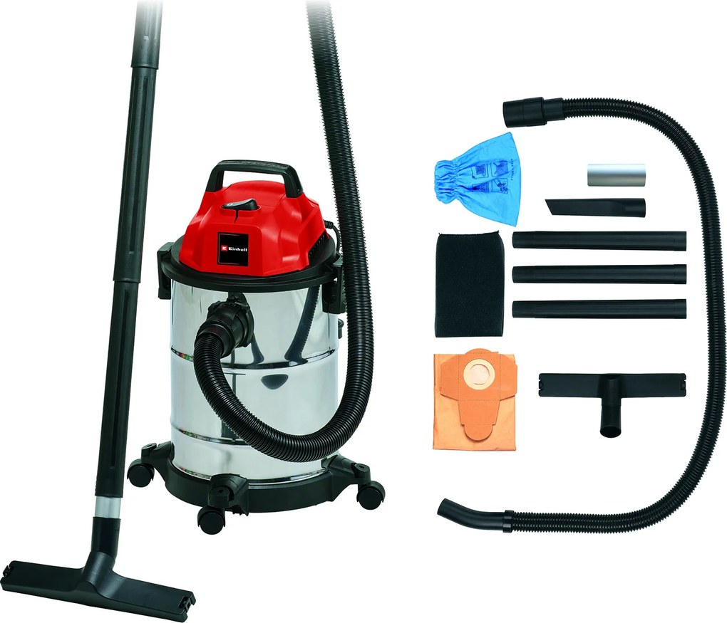 Einhell TC-VC 1820 S nat en droogzuiger